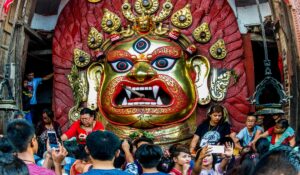 Indra Jatra in Kathmandu-min