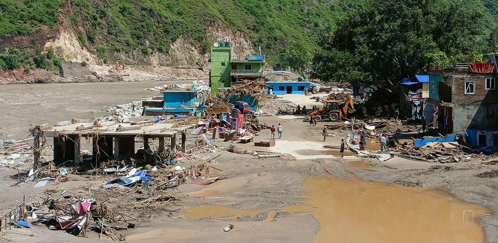 floods & landslides in nepal