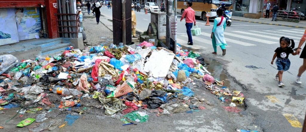 garbage Kathmandu